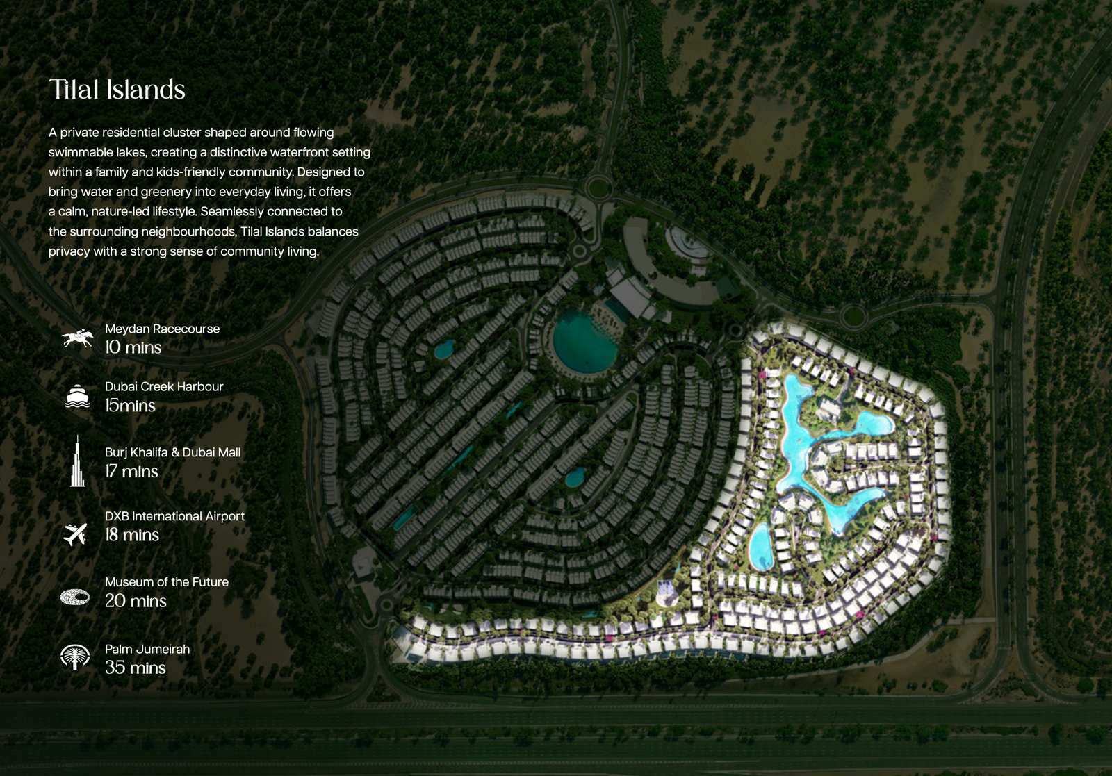 Tilal Islands Community Map